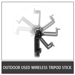 Ooutdoor Used Wireless Tripod Stick